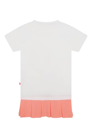 Vestido Piolín y Silvestre Looney Tunes - Blanco y coral - Billieblush