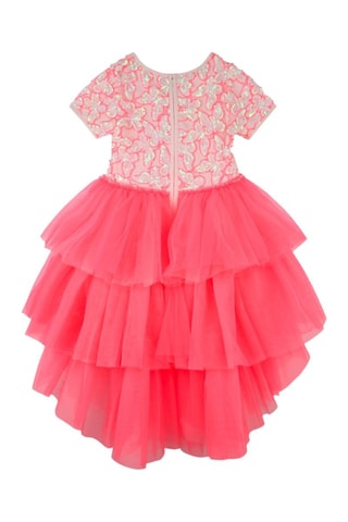 Vestido efecto doble prenda - Rosa - Billieblush