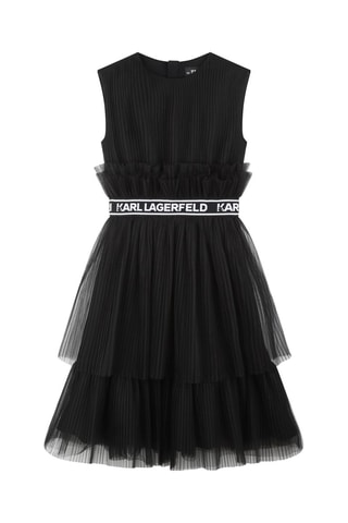 Vestido sin mangas - Negro