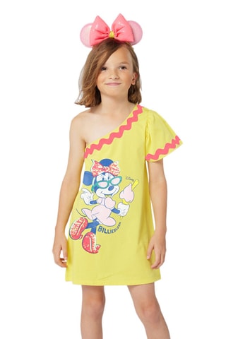 Vestido asimétrico Minnie Disney - Amarillo