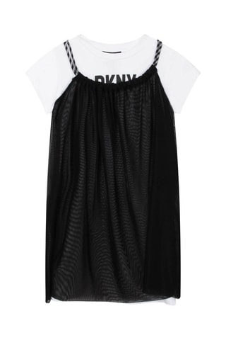 ##Robe 2-en-1 Noir et blanc - DKNY