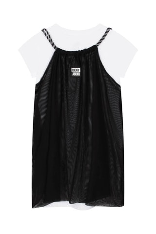 ##Robe 2-en-1 Noir et blanc - DKNY