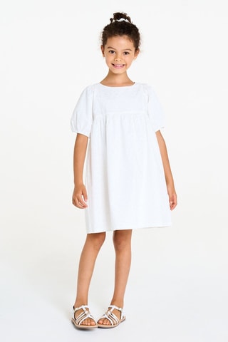 Vestido - Blanco - Okaïdi