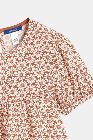 Vestido - Rosa empolvado - Okaïdi