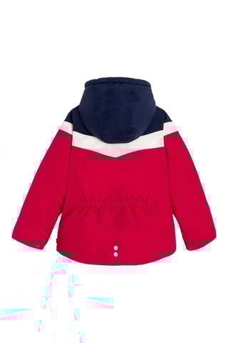 Cazadora con capucha - Fucsia - Okaidi