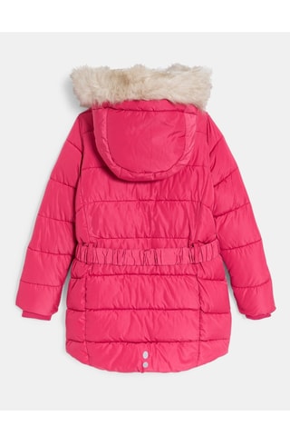 Anorak largo - Rosa - Okaïdi