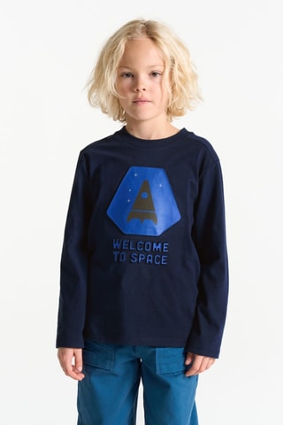 Camiseta - Azul marino - Okaïdi