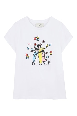 Camiseta - Blanco - Sonia Rykiel