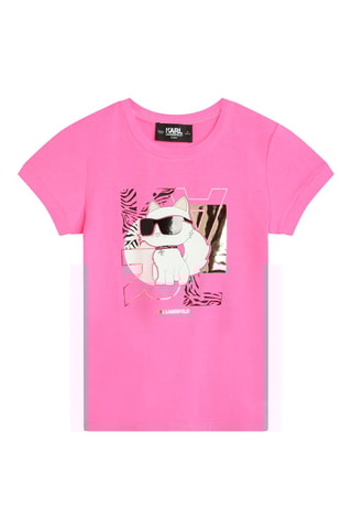 Camiseta de algodón orgánico - Rosa