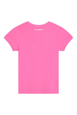 Camiseta de algodón orgánico - Rosa