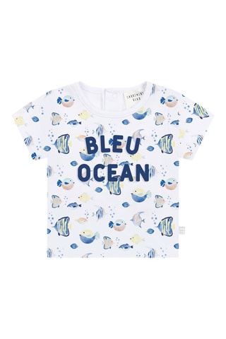 Camiseta de algodón orgánico - Blanco - Carrément Beau