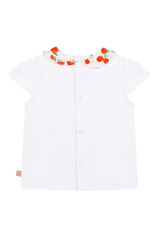 Camiseta de algodón orgánico - Blanco - Carrément Beau