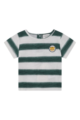 Camiseta de algodón orgánico - Gris claro jaspeado - Carrément Beau