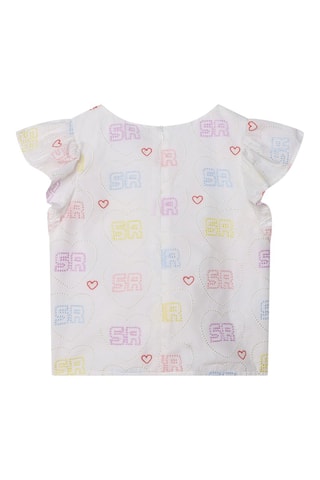 Blusa - Blanco - Sonia Rykiel