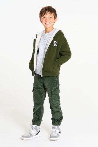 Sudadera con capucha - Caqui - Okaïdi