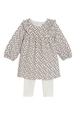 Vestido y leggings - Crudo - Obaïbi