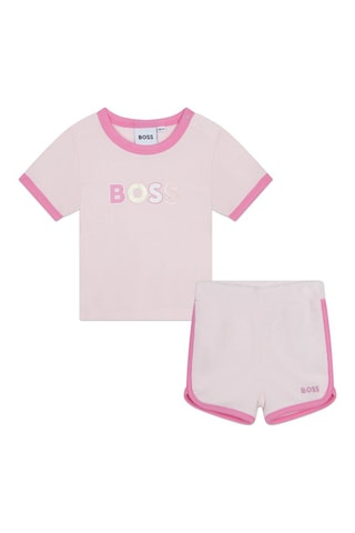 Camiseta y short - Rosa claro - Boss
