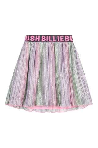 Falda plisada - Multicolor