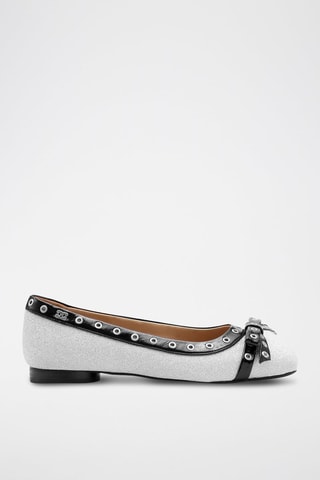 Sabrinas em couro - Cinzento-claro