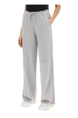 Calças de ganga wed leg em algodão biológico - Cinzento mesclado