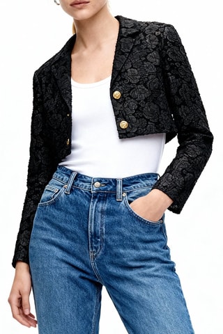 Casaco curto - Preto