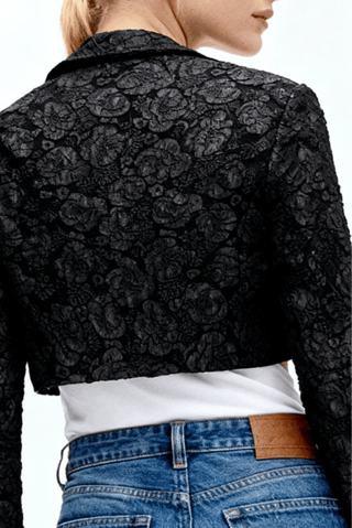 Casaco curto - Preto