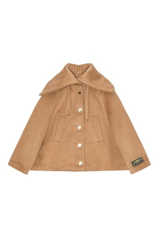 Casaco de lã - Castanho-claro