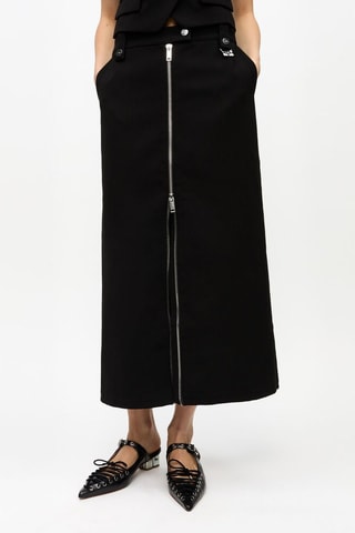Saia comprida - Preto