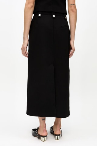 Saia comprida - Preto
