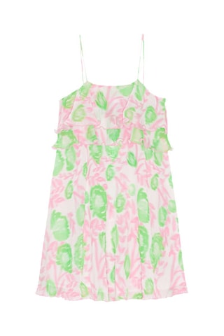 Vestido trapézio - Rosa