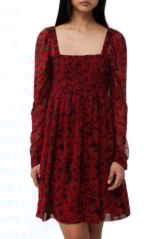 Vestido estilo patinadora - Vermelho