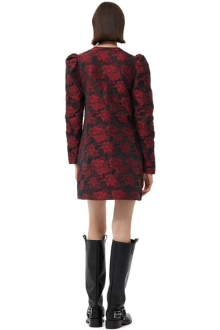 Vestido trapézio - Vermelho