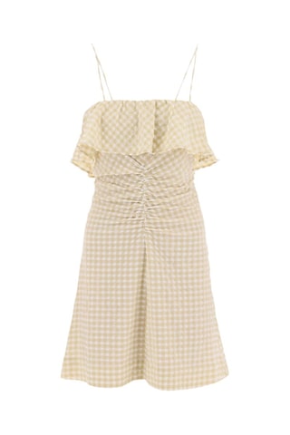 Vestido estilo patinadora - Caqui