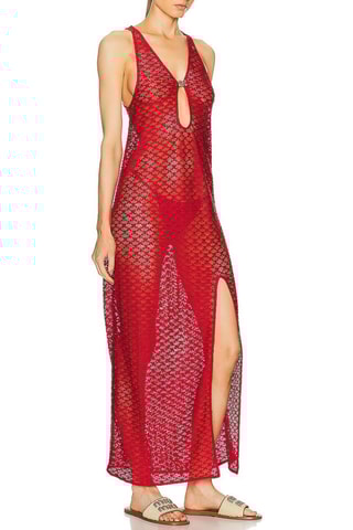 Vestido de praia - Vermelho