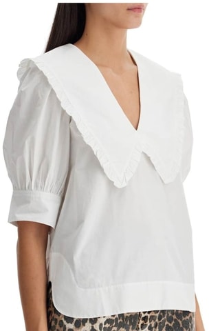 Blusa em algodão biológico - Branco