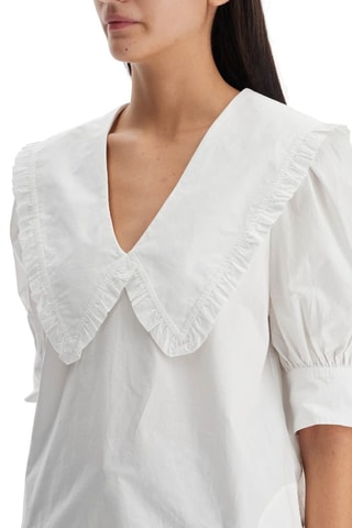 Blusa em algodão biológico - Branco