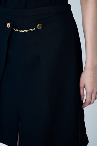 Saia direita - Preto