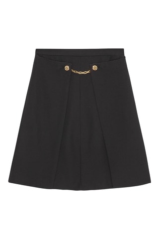 Saia direita - Preto