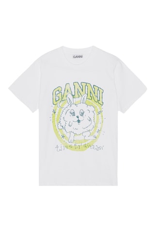 T-shirt em algodão biológico - Branco