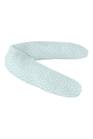 Coussin d'allaitement Fox Dreams - 145 x 25 cm - Bleu clair et blanc