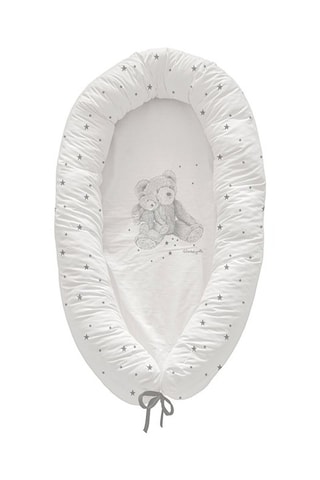 Wiegkussen Carina Friends - Grijs en Wit - Vanaf 8 Maanden