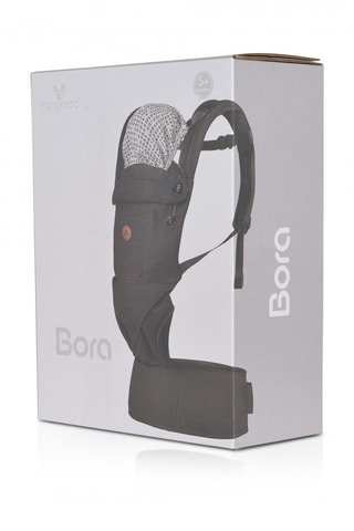 Porte-bébé Bora - Dès 5 mois - Jusqu'à 15 kg - Noir