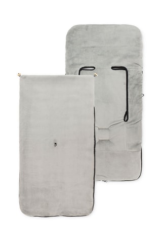 Chancelière poussette My space boy - 93 cm - Bleu et gris