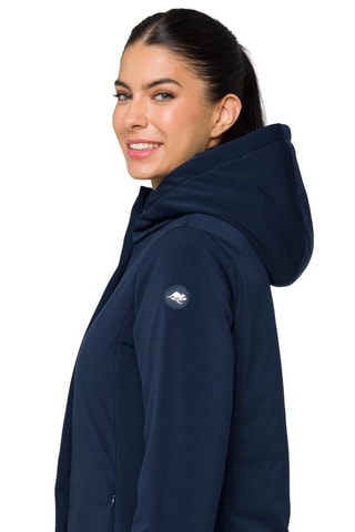 Parka à capuche Jaqueline - Bleu marine