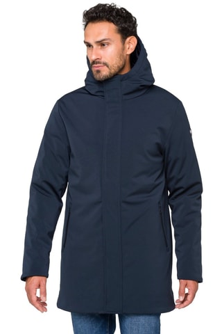 Parka à capuche Khangar - Bleu marine
