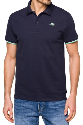 Polo Lizard - Bleu marine