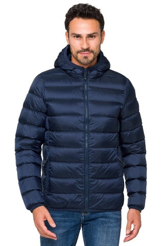 Doudoune à capuche Glacier - Bleu marine