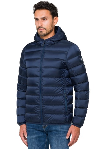 Doudoune à capuche Glacier - Bleu marine