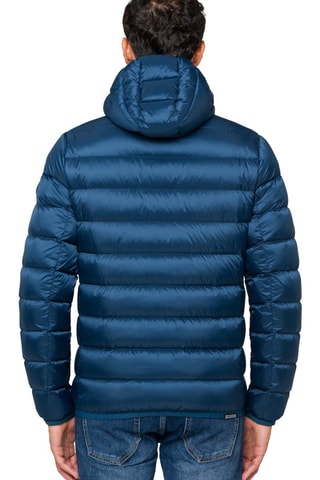 Doudoune à capuche Glacier - Bleu