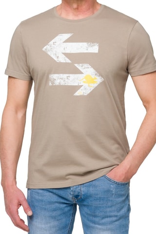 T-shirt regular Direction - Kaki